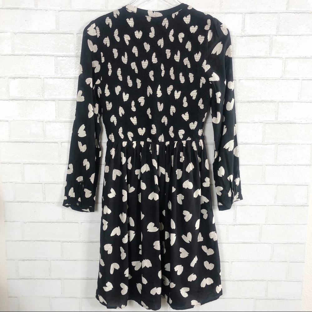 MAEVE by Anthropologie Banet Heart Print Mini Dress (S) - Picture 5 of 12